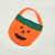 Pumpkin orange non-woven cloth bag