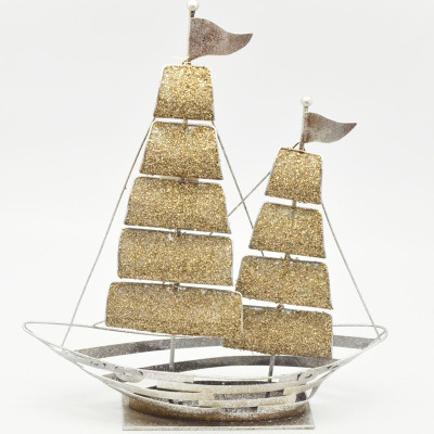 Tie yi handicraft sailboat household places a bridal chamber to decorate