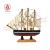 Business process 12CM exquisite handmade wooden sailing boat, home decoration