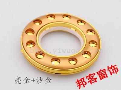 Studded curtain rings curtains Roman art Curtain accessories