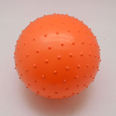 Mixed color PVC massage ball.