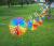 Manufacturers direct wedding supplies kindergarten children toys plastic windmill hanging decoration outdoor strings