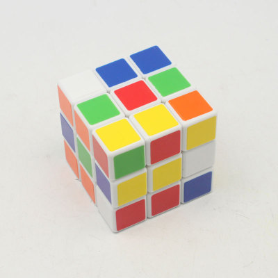 White ABS Thermal Transfer Rubik's Cube