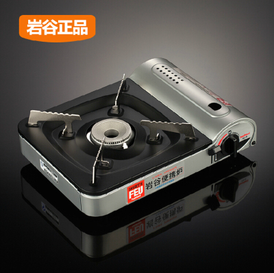 Rock Valley Portable Gas Stove Portable Windproof Grilled Meat Stove Outdoor Camping Gas Furnace Outdoor Picnic Gas Stove