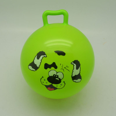 Mixed color PVC handle ball.