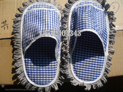 Lazy Cleaning Mop Slippers High Quality Chenille Ground Slippers Home Floor Shoes