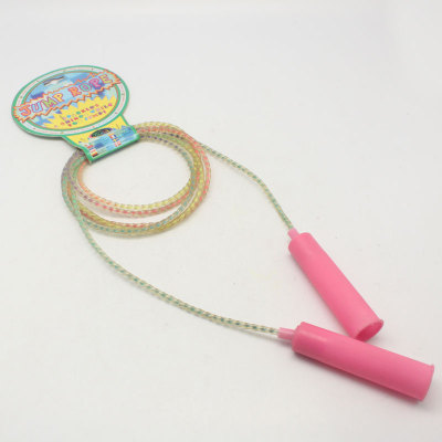 3 Colors Plastic Skipping Rope