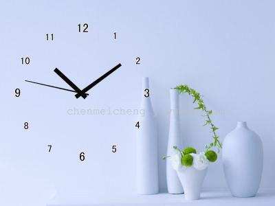  art creative fashion clock        walll clock