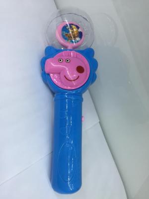 Pig girl glitter ball flash tube Flash Toy pig toy