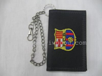 Chain wallet with waterproof 6000D Oxford cloth material production.