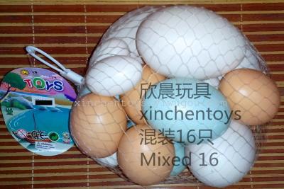 Simulation toys mixed eggs, goose eggs, duck eggs eggs painting DIY toys