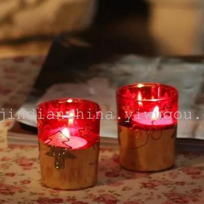 Festive candle wedding candle holders home decor and continental glass wind scented candle Cup