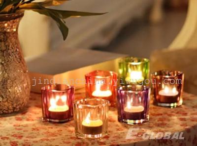 European and American manufacturers selling colorful wedding wedding decoration candle ornaments