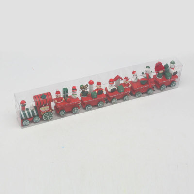 Mixed color plastic set 6 small size train