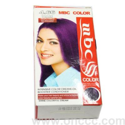 Hair dye cream