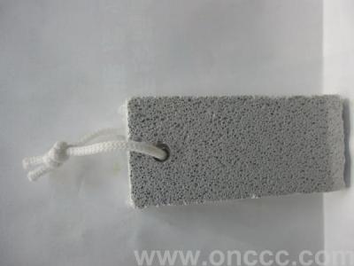 "Round-edge grinding stone" rectangular stone foot soles clean massage pumice stone