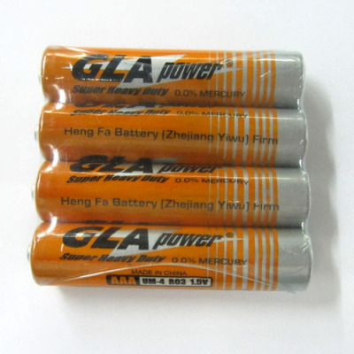 GLA zinc-manganese battery R03P