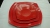 The wholesale supply of melamine (melamine) red flag dish three piece