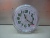 Scan mute little alarm clock transparent quartz clock