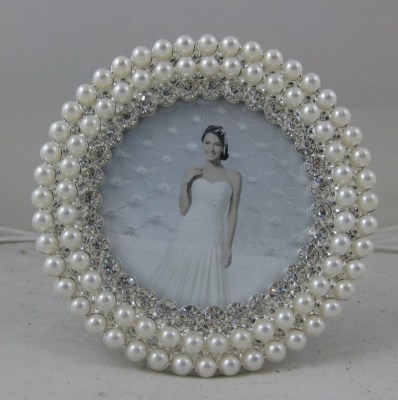 3 inches round high-grade metal frame total frame picture frame