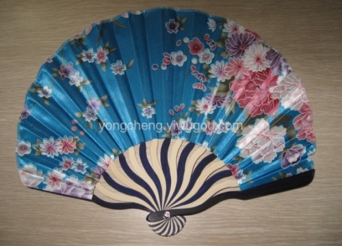 new big knife fan female fan silk cloth knife fan