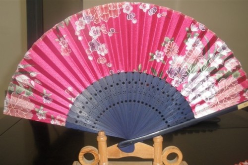 8-inch silk fan female fan