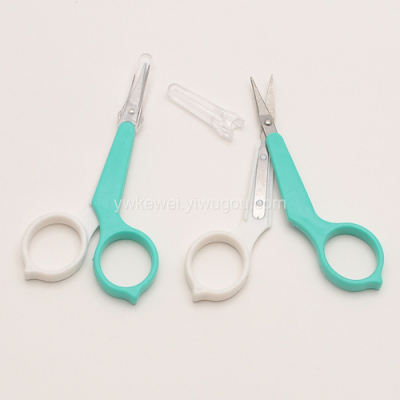 Pair of hairdressing scissors, nail scissors cut adult 02