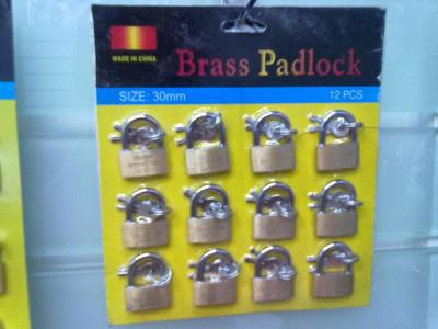 Chandler: Lock padlock copper Lock Lock with thin copper Lock thin copper padlock suction Lock