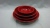 Wholesale supply of red and black melamine (melamine) soy sauce dish