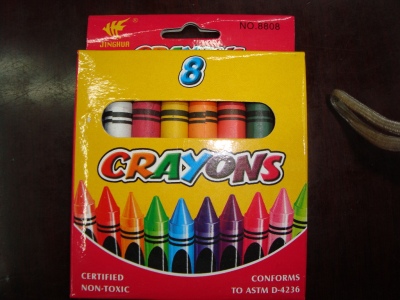 Factory direct OEM quality 6color crayons