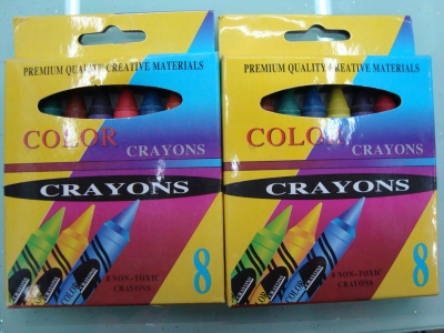 Exports the most crayons 8 color crayons 8*80