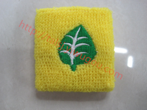 Green Leaf Pattern Wristband Leaf Pattern Cashmere Wristband Embroidered Wristband Knitted Bracers