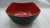 Manufacturer direct selling melamine red black flat disk copy porcelain plate.