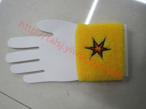 hexagonal star pattern embroidered wristband six-pointed star hexagram david star symbol towel wristband kaisimi wristband