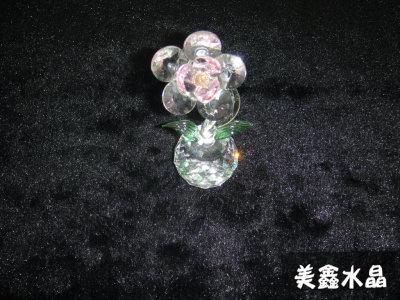 Crystal Flower Crystal Crafts Ornaments
