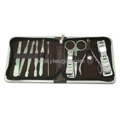 Manicure set manicure manicure sets nail clippers nail files, nail clippers Kit 10 piece kit