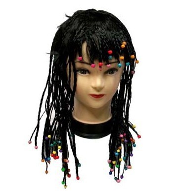 Indian beads Hunter wig hairpieces strange costume cosplay wig
