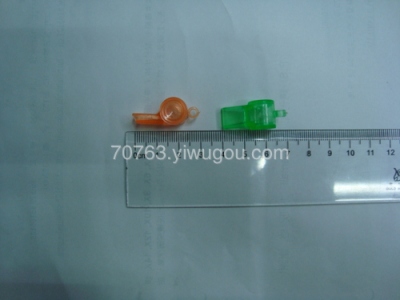 Small plastic transparent whistle whistle whistle SD5006