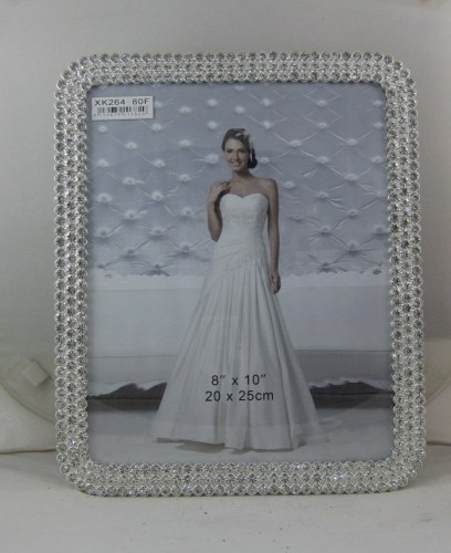 10-inch full diamond metal photo frame alloy photo frame photo frame