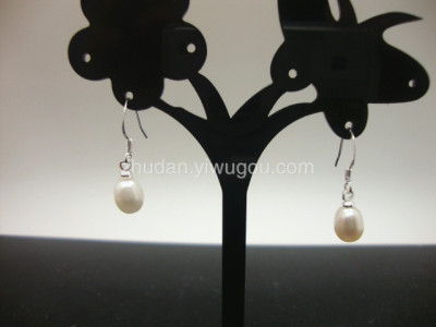 6-7 natural freshwater pearl earrings