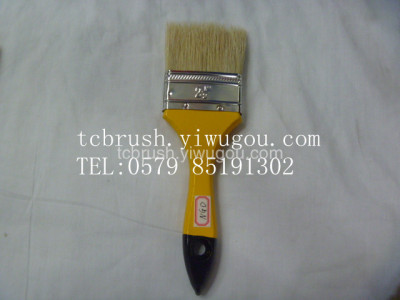 Deluxe white pig hair brush hair brush pig hair brush with wooden handle grey brush