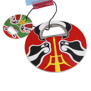 Peking Opera tourism crafts gifts Foreign Affairs stainless steel bottle opener