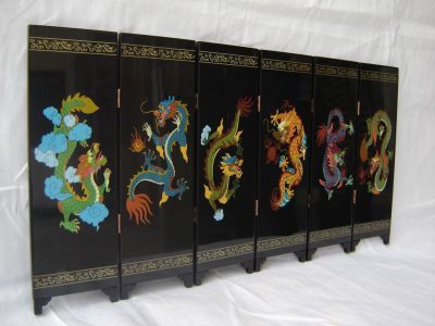 The supply of tourist crafts antique lacquer decoration small screen Home Furnishing Chinese wind