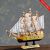 Craft gift of 14CM sailing boat Model hand-decorative fJ1401-6