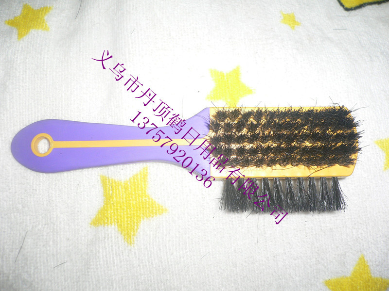 鞋刷 鞋用品 三用鞋刷 猪毛鞋刷 橡胶鞋刷