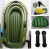 Thicken two or three man inflatable boat dinghy kayak fishing ship green rubber pulp pad