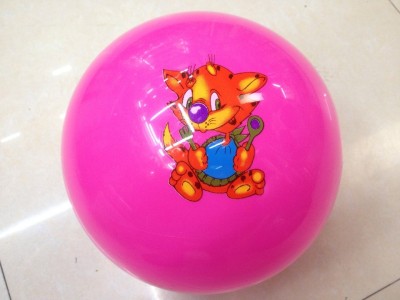 Cartoon ball 16cm ball/PVC ball/pattern/Lian Biaoqiu/duotuqiu/six standard ball/toy ball