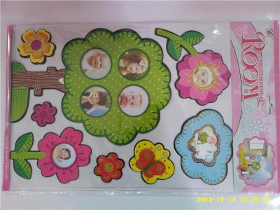 Photo frame photo frame with gold powder for children stickers