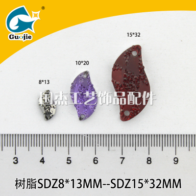 Resin chamfer shaped alien flat - bottomed colored drill