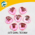 Imitation peach heart shell shell up and down the hole Korean fashion necklace drill shoes single accessories